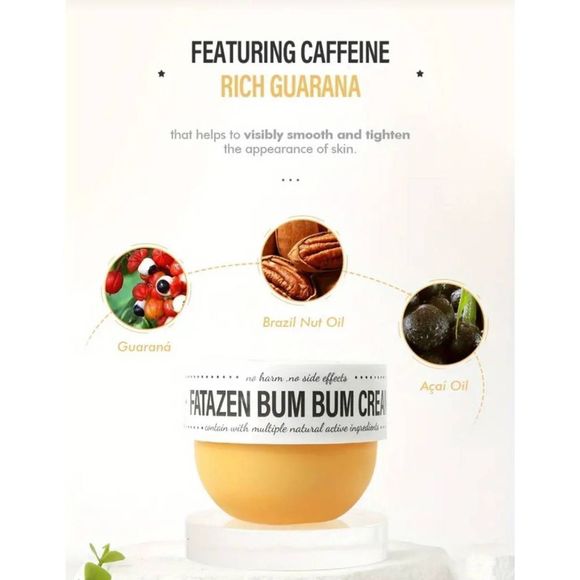 FATAZEN BUM BUM CREAM1pc 150g/5.29oz Brazilian Bum Bum Cream NEW IN SEALED BOX - Picture 8 of 10